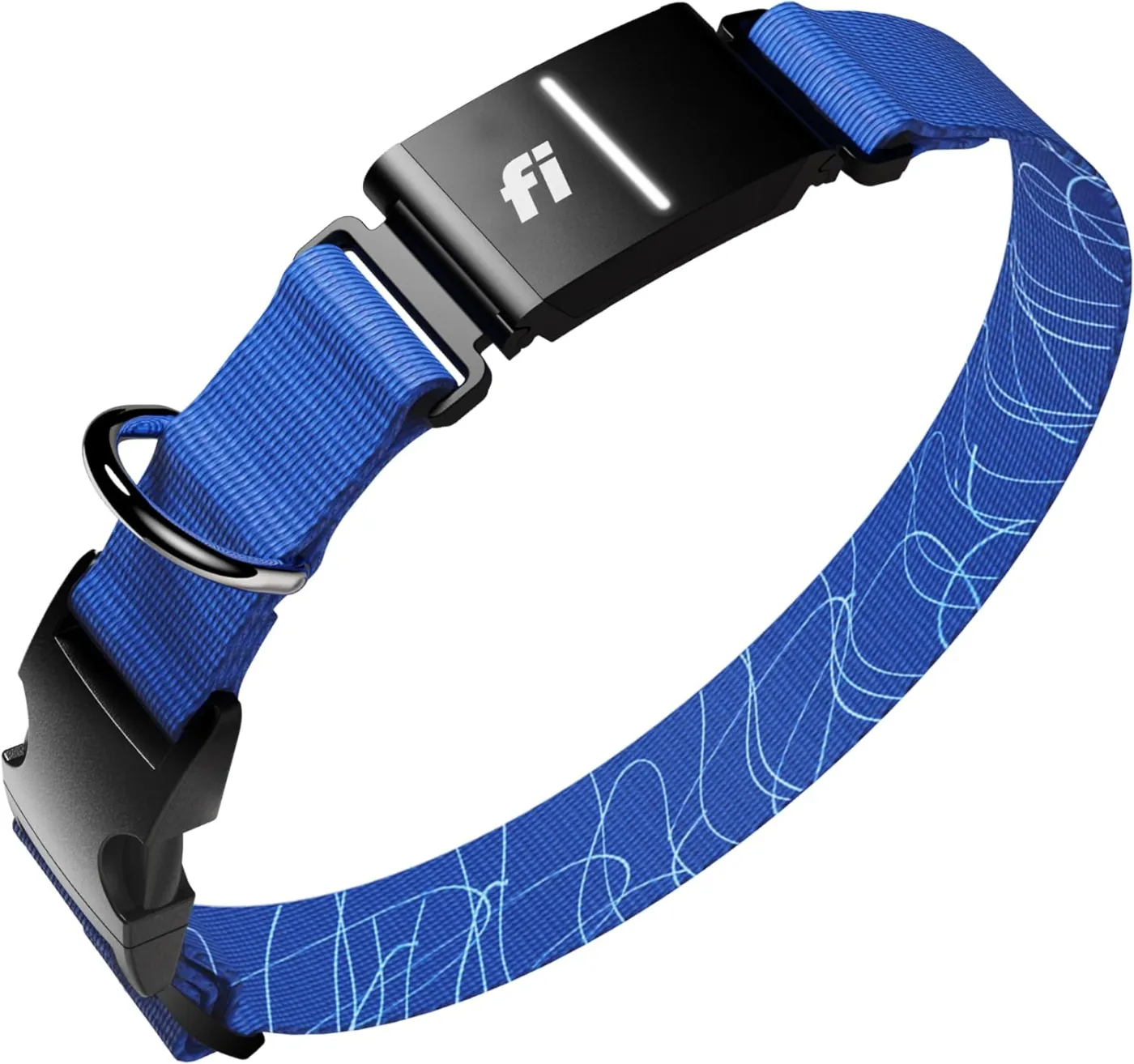 Fi New Series 3+ Smart Dog Tracker Collar [6 Month Membership Included] GPS Tracker for Dogs with Health & Behavior Monitoring, Escape Alerts, Waterproof, LED, Apple Watch Compatible 